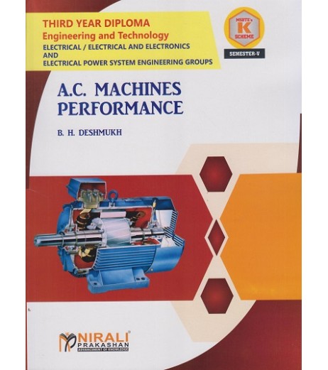 Nirali A C Machines  Performance MSBTE  Diploma K Scheme Sem 5 Electrical Engineering